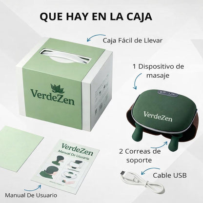 VerdeZen - Masajeador Portátil Relajante